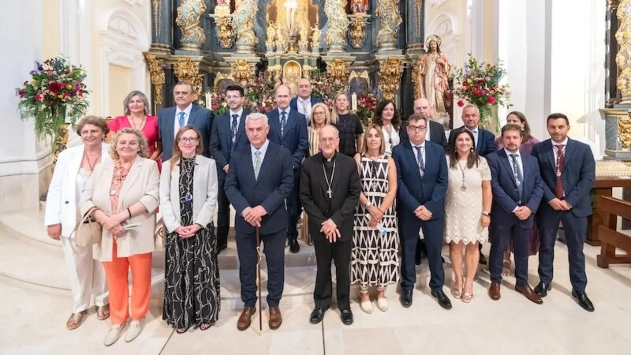Celebración de la fiesta de los Sagrados Corazones, patrón de la Diputación de Guadalajara