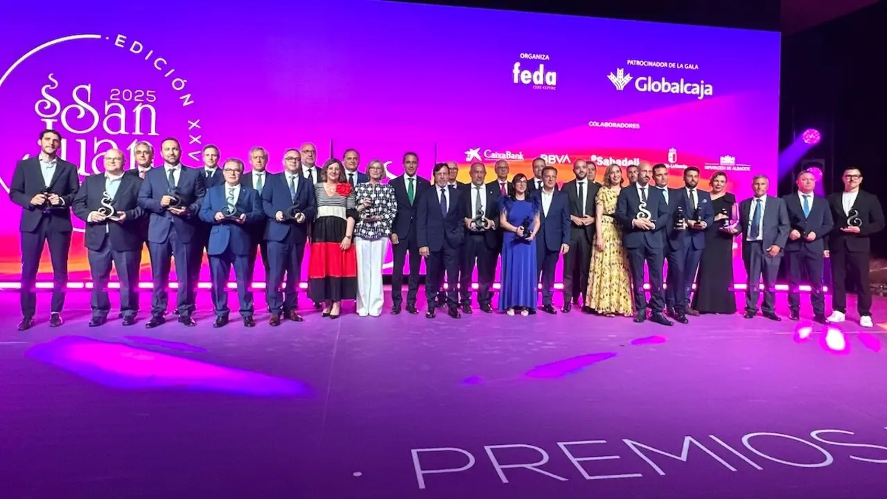 Los XXVI Premios San Juan reconocen el esfuerzo del tejido económico de Albacete