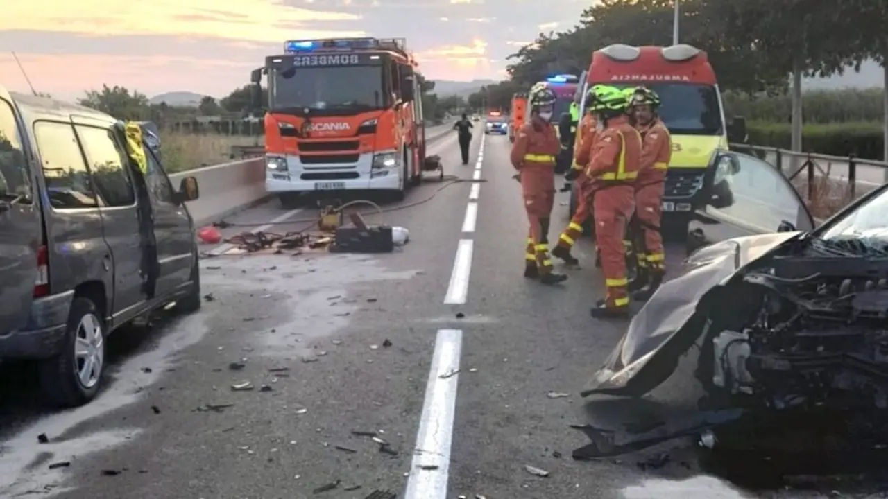 accidente de tráfico, choque, colisión,