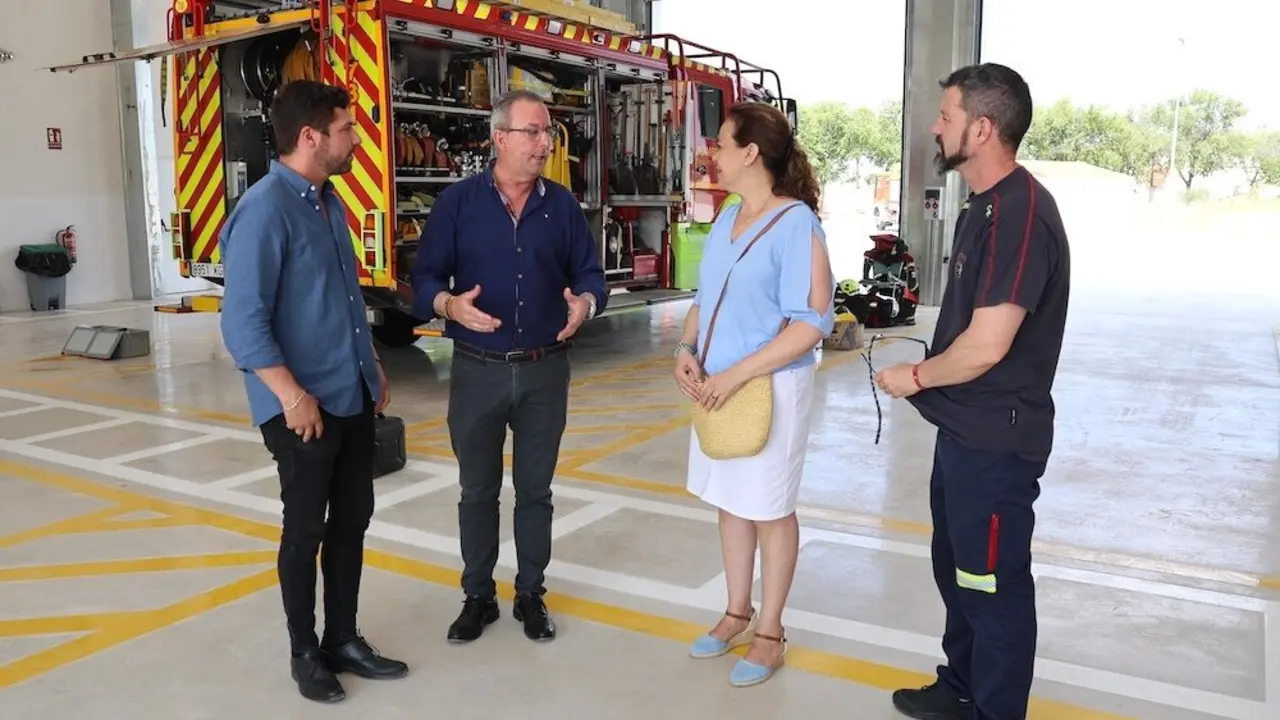 El nuevo parque de bomberos de Villarrubia de Santiago cubrirá catorce municipios