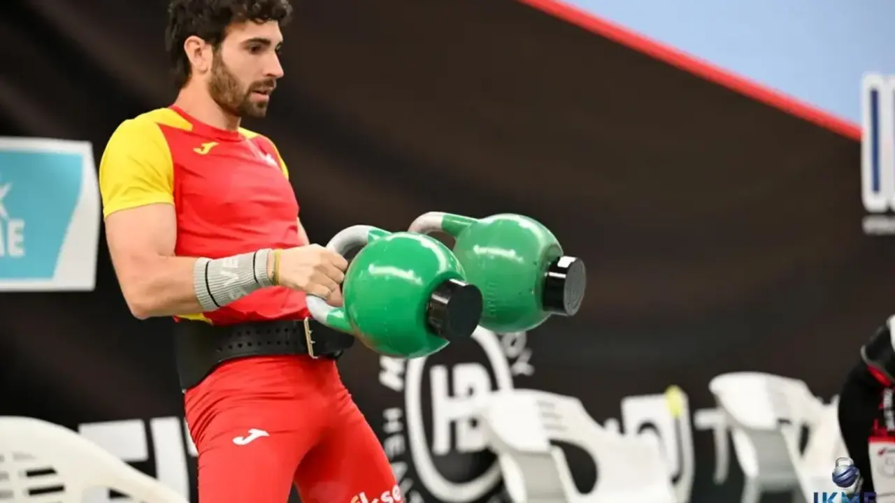 El albaceteño Pedro Monteagudo, campeón del mundo de Kettebel Maratón (IKMF)