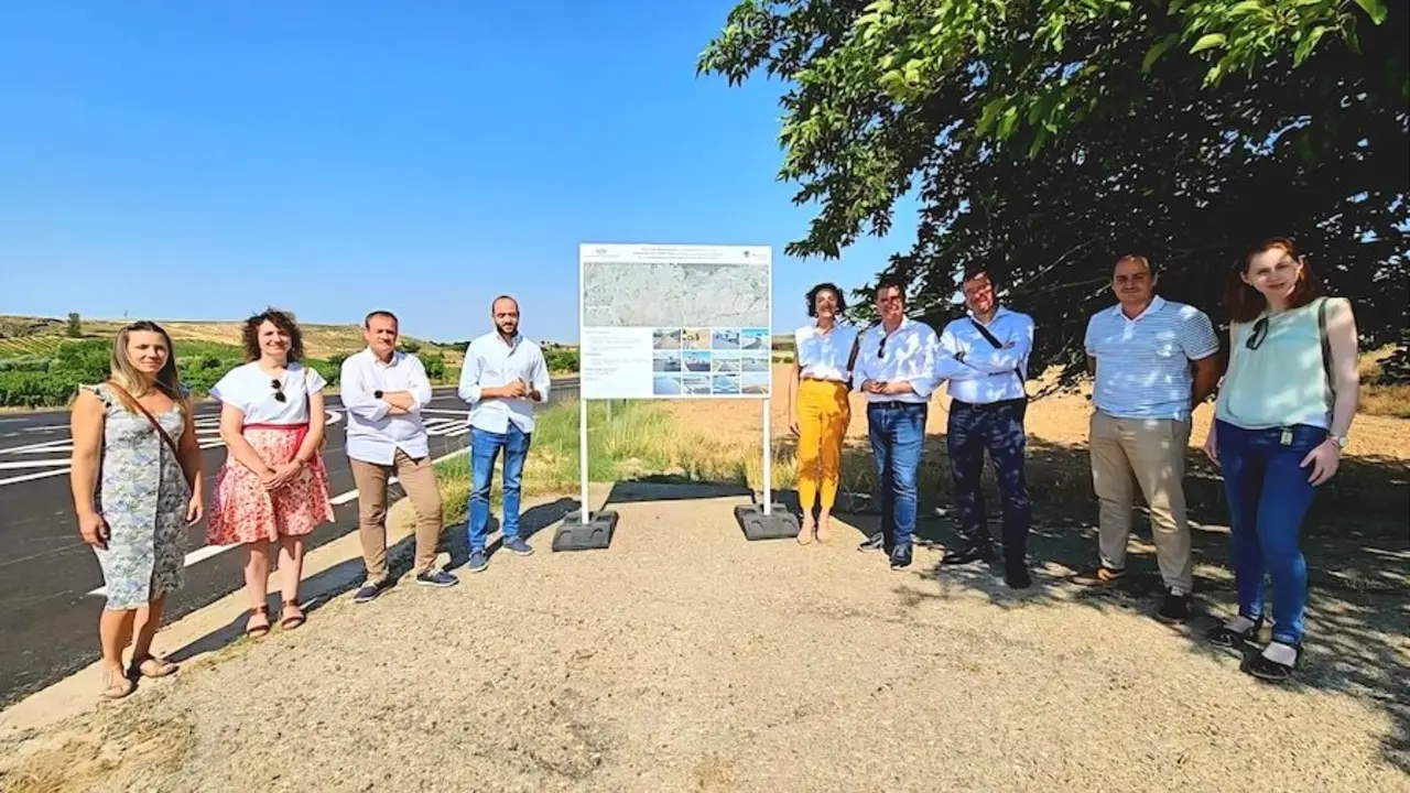 La Diputación de Albacete mejora diez kilómetros de la AB-215 entre Higueruela y Hoya Gonzalo