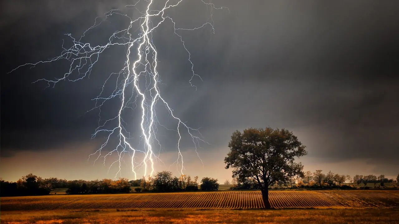Las tormentas dejan 900 rayos en Cuenca y Guadalajara durante este fin de semana