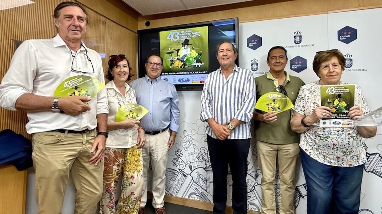 Grupos de México y Rumanía y España, en el Festival de Folclore de Ciudad Real