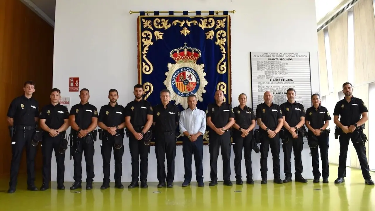 Diez nuevos policías nacionales se incorporan a la Comisaría Provincial de Albacete