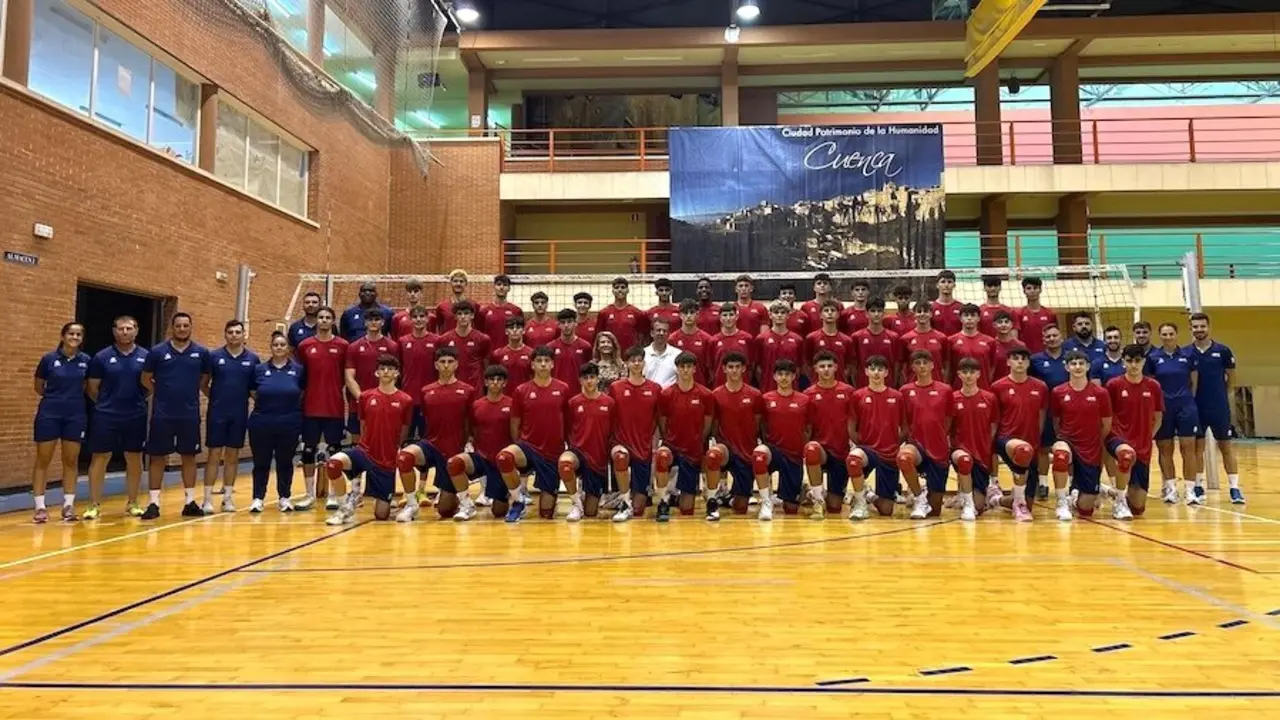 Cuenca recibe a varias selecciones de voleibol que preparan sus compromisos
