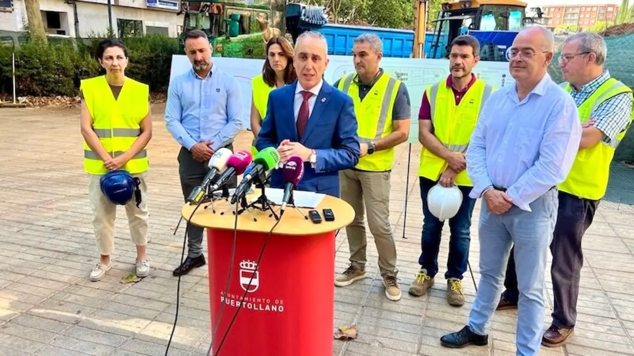 El Paseo del Bosque de Puertollano (Ciudad Real) reanuda sus obras tras tres años paradas