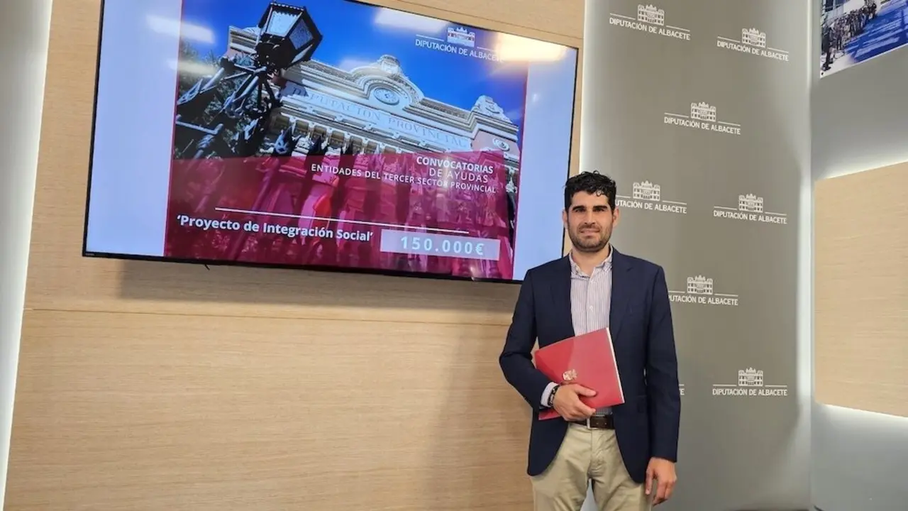 El diputado provincial de Área Social, José González, en una imagen de archivo