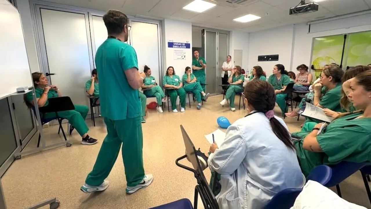 Las unidades de simulación clínica de Toledo y Talavera colaboran en la formación de sanitarios