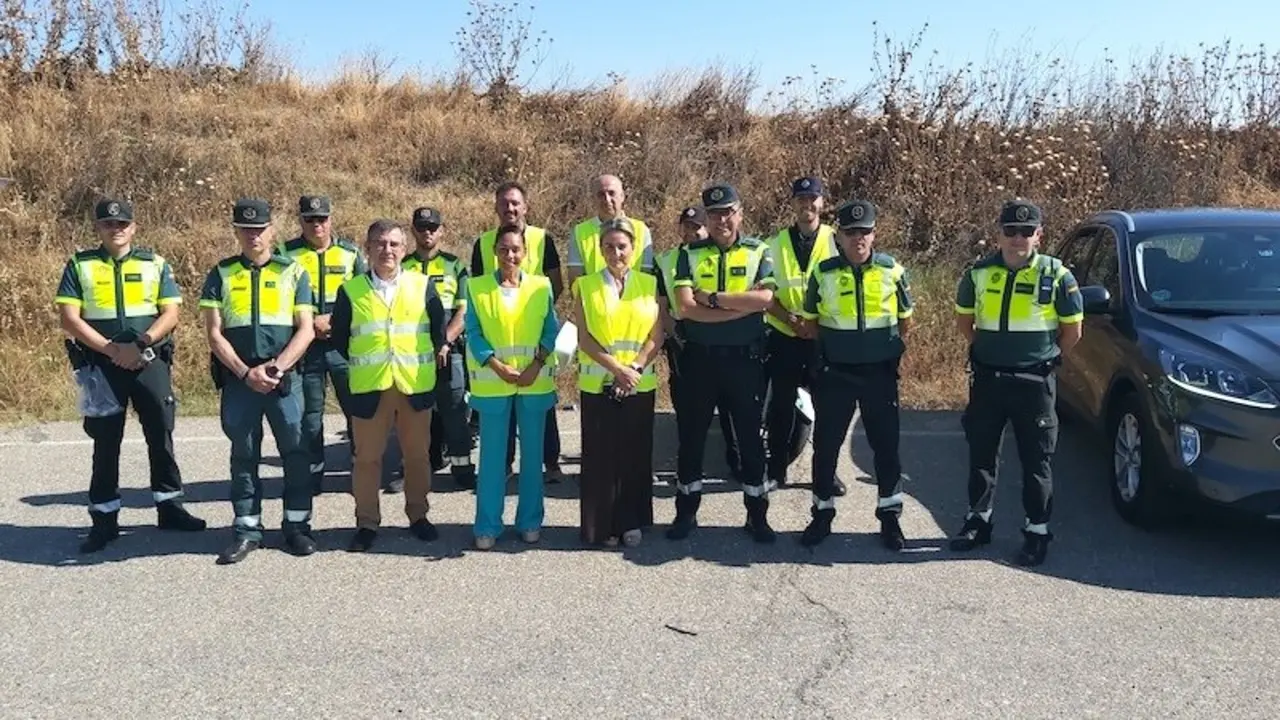 La delegada del Gobierno en Castilla-La Mancha, Milagros Tolón, ha presentado la nueva campaña de control y vigilancia por consumo de alcohol y otras drogas puesta en marcha por la DGT