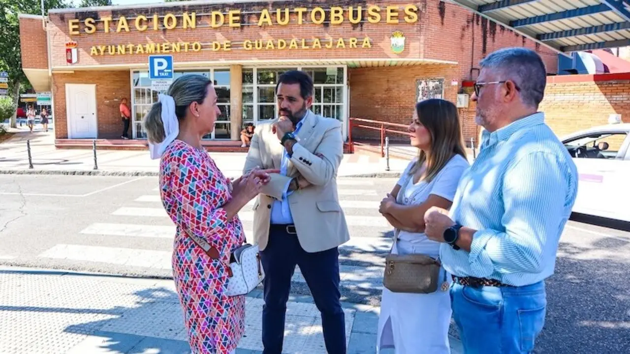 Núñez (PP) pide retomar el proyecto para rehabilitar la estación de autobuses de Guadalajara