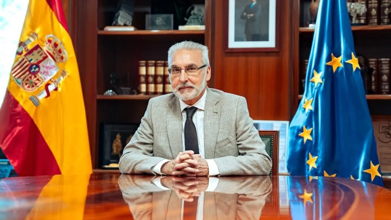 El presidente del Consejo de Seguridad Nuclear (CSN), Juan Carlos Lentijo - EP/Gabriel Luengas