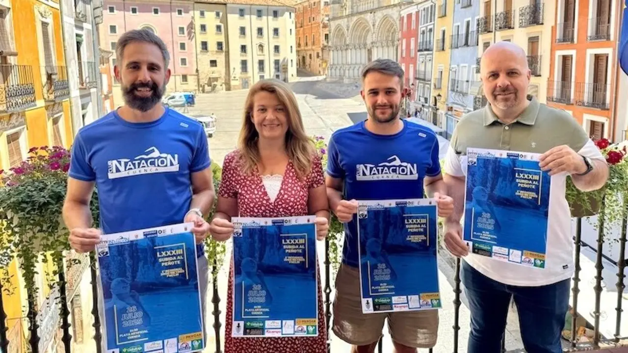 Unos 200 nadadores competirán el próximo sábado en la Subida al Peñote en Cuenca