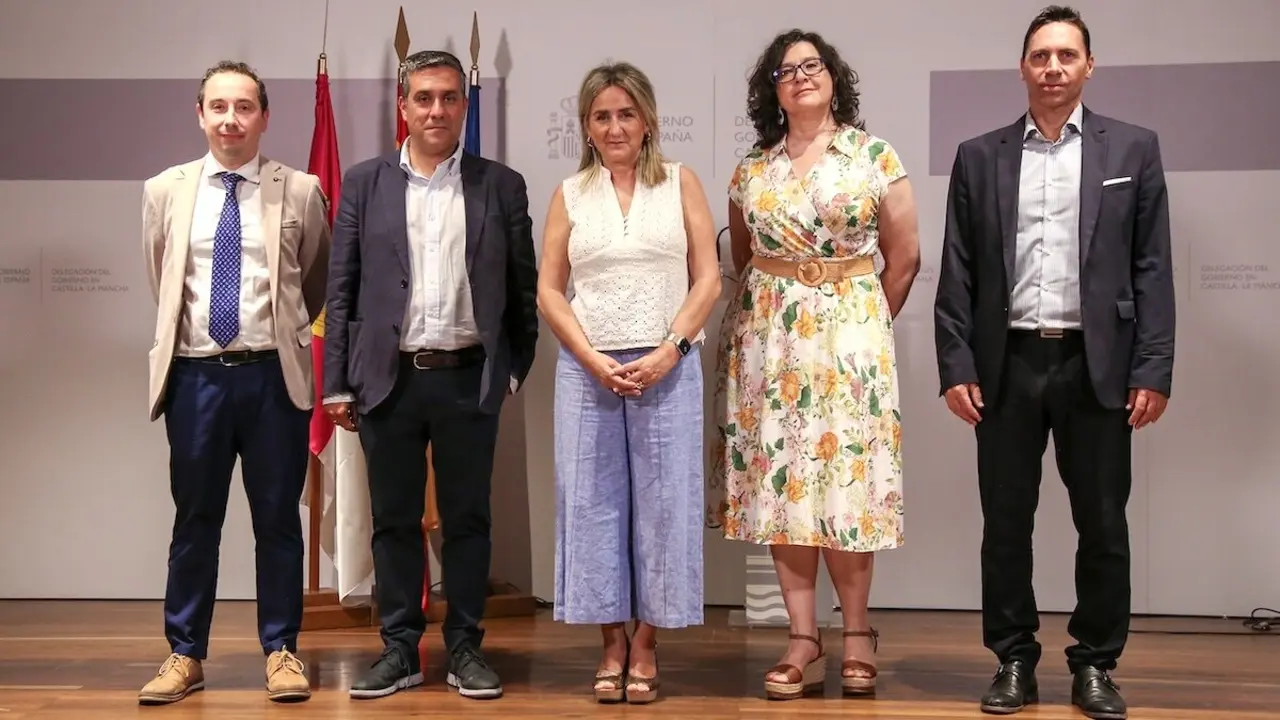 La delegada del Gobierno, Milagros Tolón, ha analizado con los agentes sociales de la región el impacto de las amenazas arancelarias de EEUU en Castilla-La Mancha