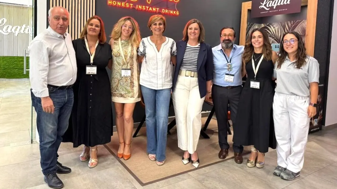La consejera de Economía, Empresas y Empleo, Patricia Franco, ha visitado la empresa Laqtia en la localidad toledana de La Mata