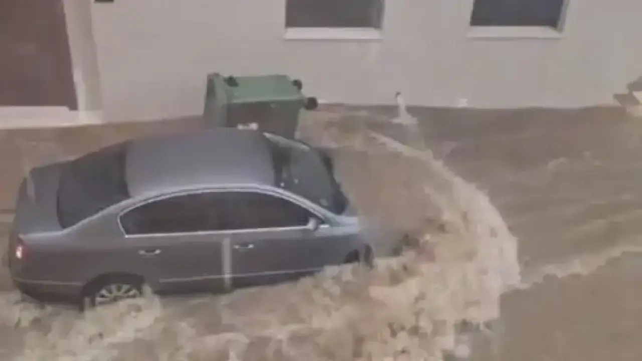 Tarazona de la Mancha (Albacete) recuenta daños tras una tormenta de 60 litros en 14 minutos