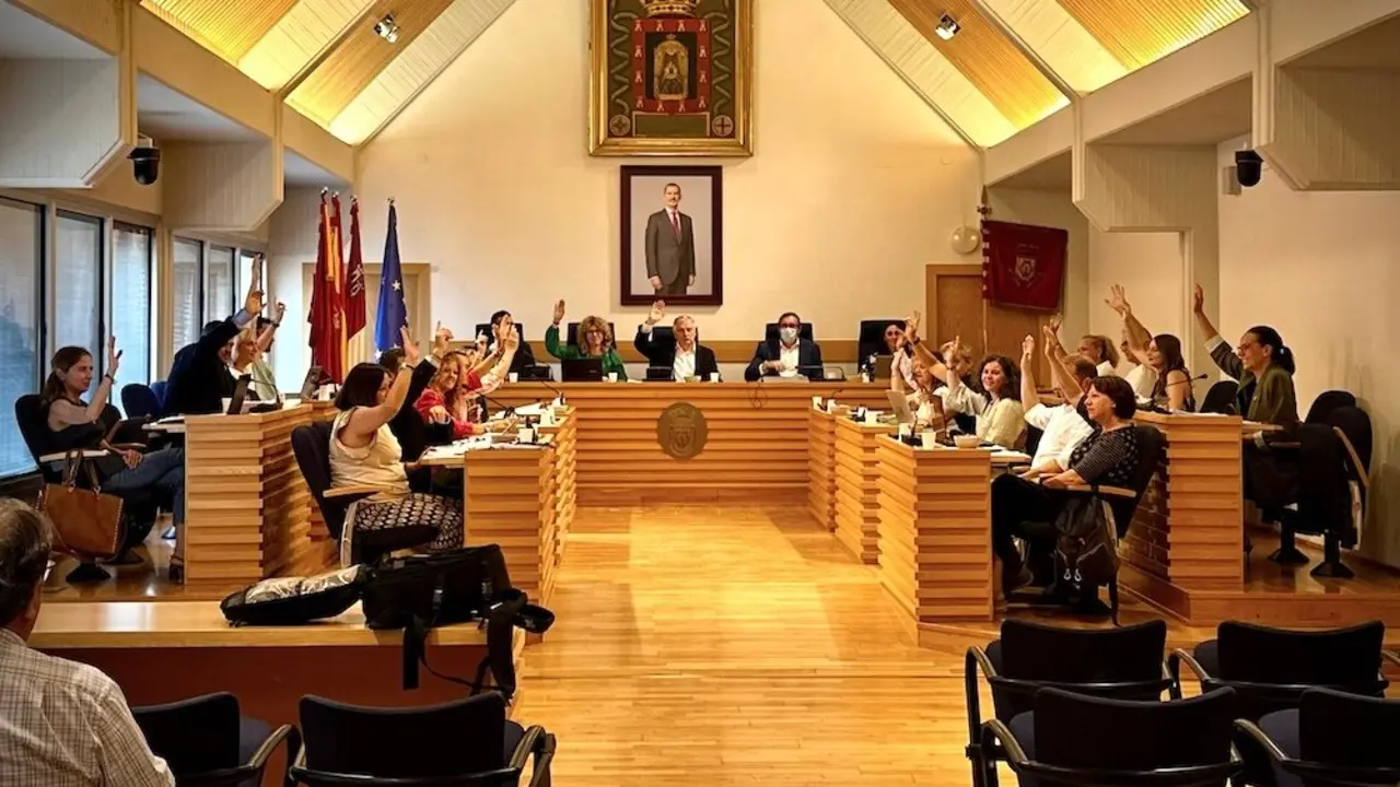 En la imagen un instante del Pleno del Ayuntamiento de Ciudad Real celebrado este viernes