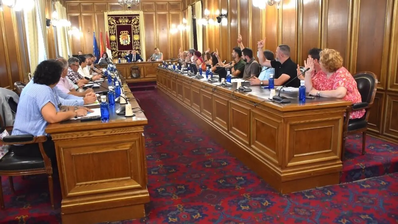 En la imagen un instante del pleno de la Diputación Provincial de Cuenca celebrado este miércoles