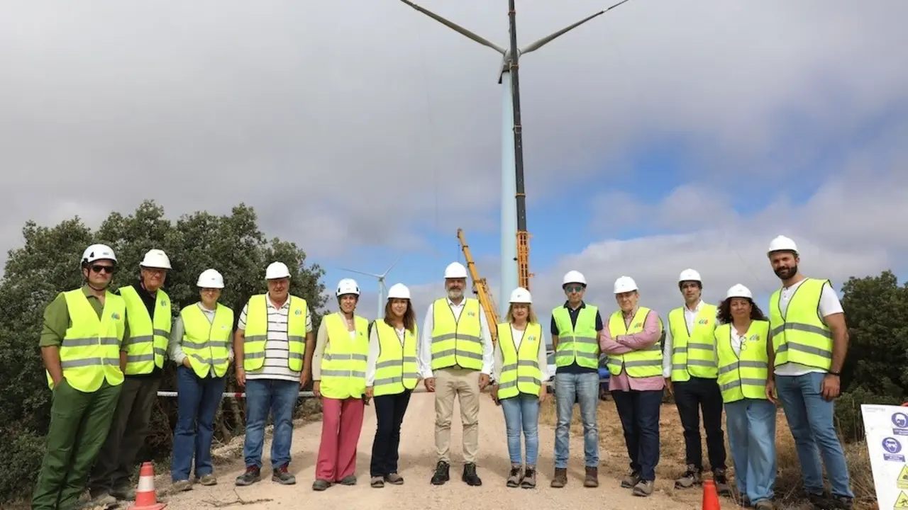 Avanzan las obras de repotenciación de los parques eólicos de Iberdrola en Albacete