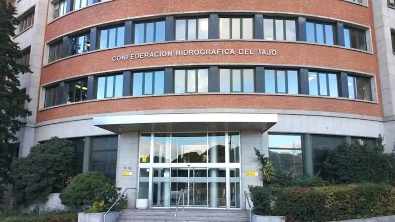 En la imagen de archivo la sede de la Confederación Hidrográfica del Tajo (CHT)