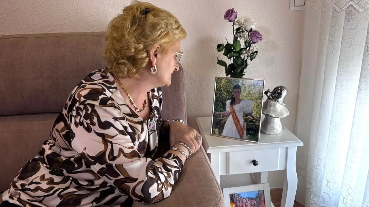 María Chamón, madre de Laura, diez años después de su desaparición y posterior asesinato - EP/Jesús Huerta