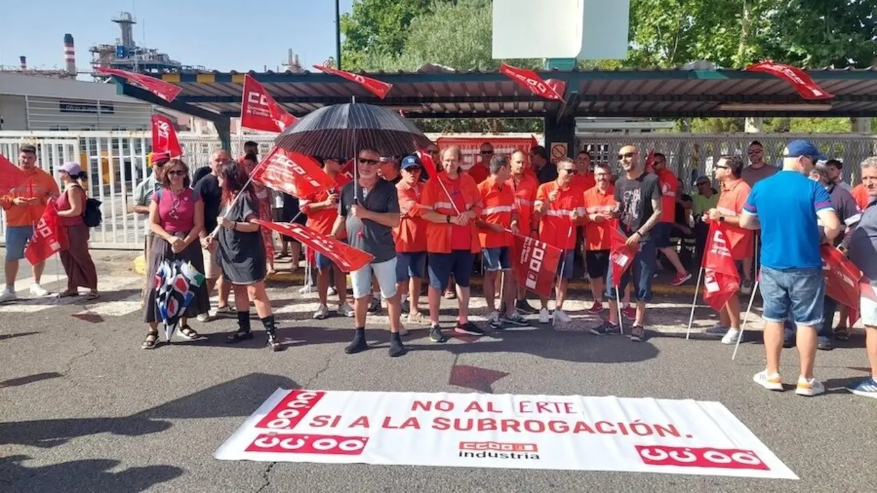 Exigen a Repsol la subrogación de la plantilla de Eserman ante el anuncio de ERTE