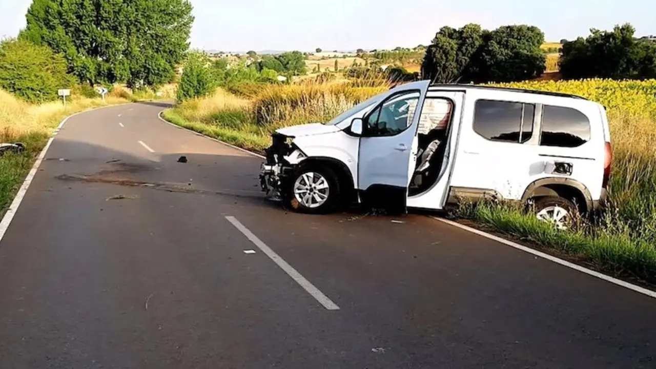 Herido un conductor tras salirse de la vía cuando viajaba desde Nohales a Cuenca
