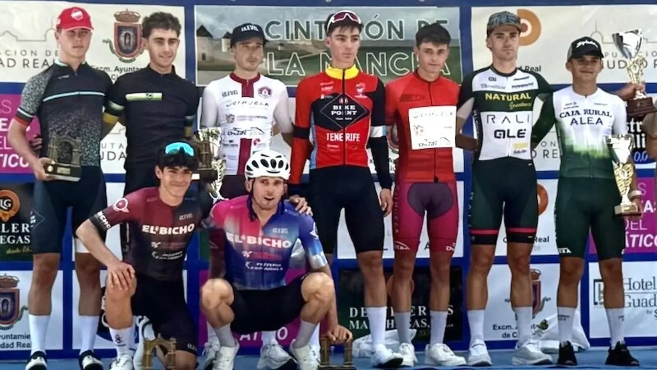 Ángel Marín Rodríguez se enfunda el maillot rojo del II Cinturón de la Mancha