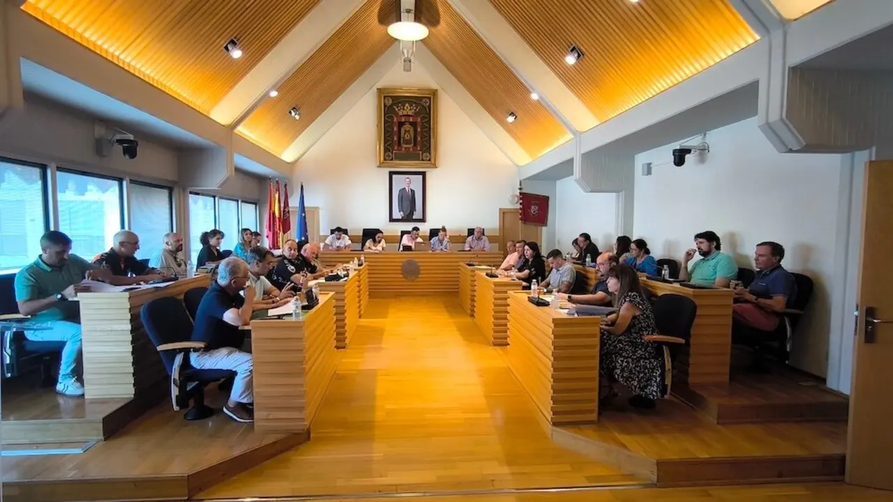 En la imagen un instante de la reunión de la Junta Local de Seguridad de Ciudad Real