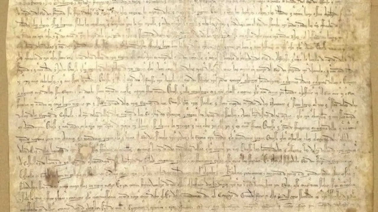 La carta plomada de Fernando IV de 1295, documento del mes del Archivo de Guadalajara