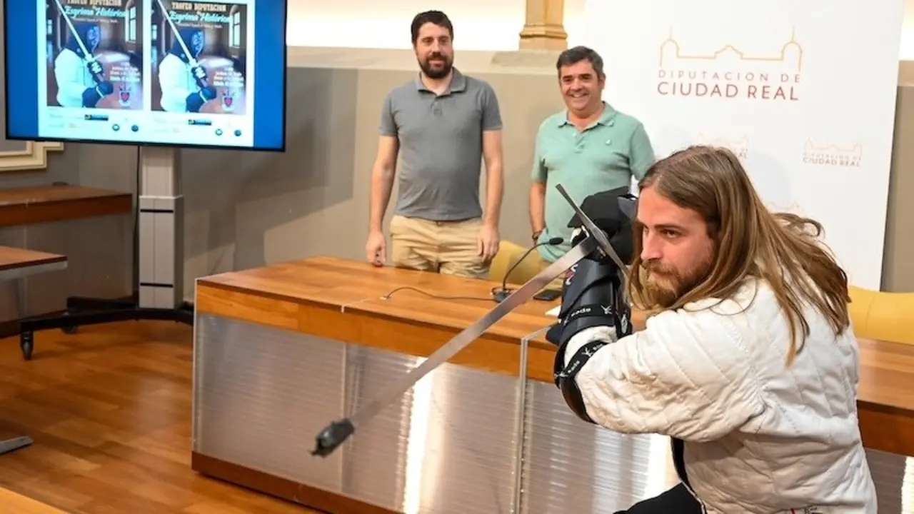 Ciudad Real acogerá un trofeo de esgrima histórica impulsado por la Diputación