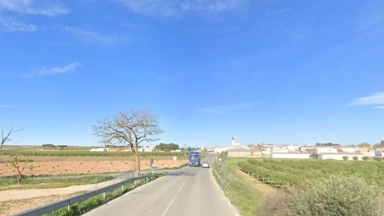 Imagen de archivo de la carretera AB-105 en las inmediaciones de Navas de Jorquera (Albacete)