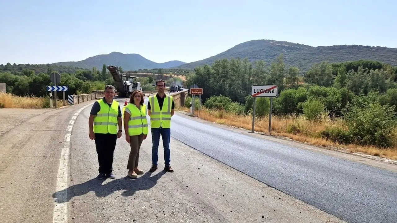 Concluyen las obras de rehabilitación de la travesía de la N-430 a su paso por Luciana (Ciudad Real)