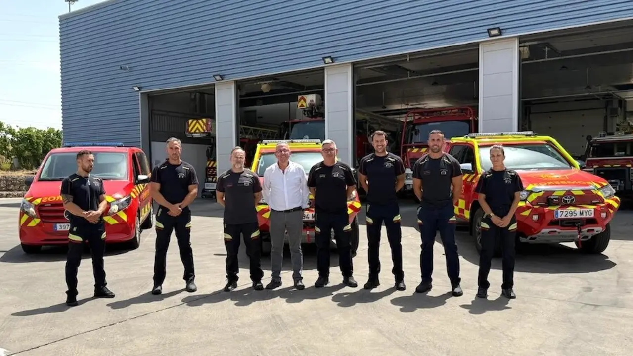 El Consorcio de Bomberos de Toledo incorpora cuatro vehículos nuevos a su flota