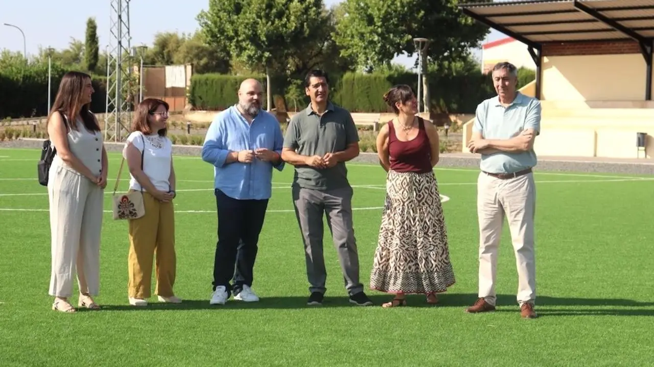 Alcolea de Calatrava (Ciudad Real) estrena sus nuevas instalaciones deportivas con apoyo de la Junta