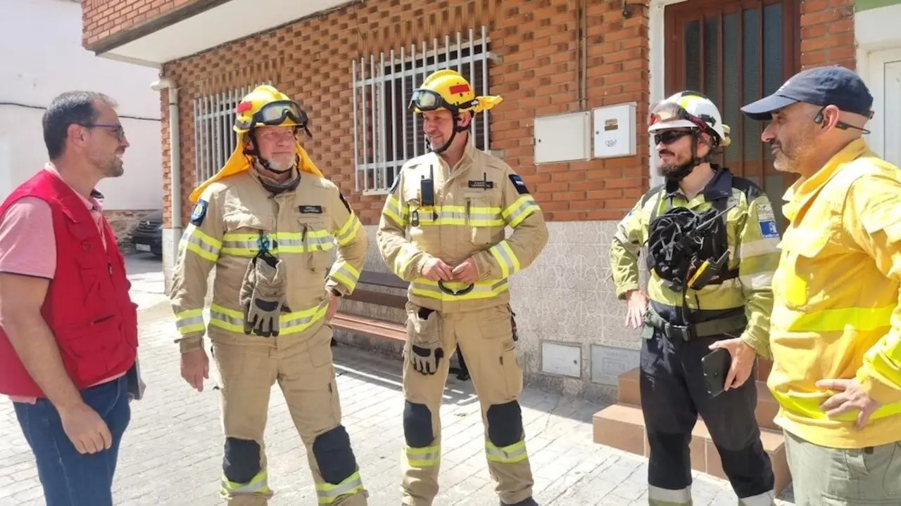 Castilla-La Mancha recibe por segundo año a una delegación estonia para continuar su formación en emergencias forestales a través del dispositivo INFOCAM