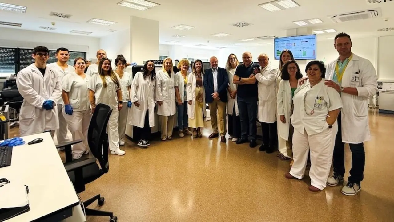 El laboratorio del Hospital de Tomelloso procesa una media de 10.000 determinaciones al mes