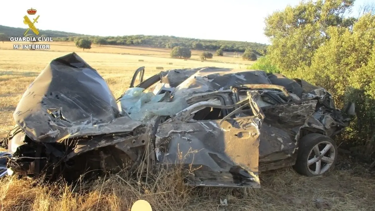 Investigado un conductor drogado tras provocar un accidente con un joven muerto en Piedrabuena (Ciudad Real)