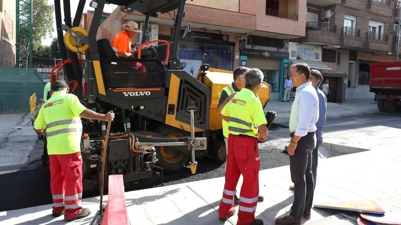 Culminan en septiembre las mejoras de calles del barrio de Santa Teresa de Toledo