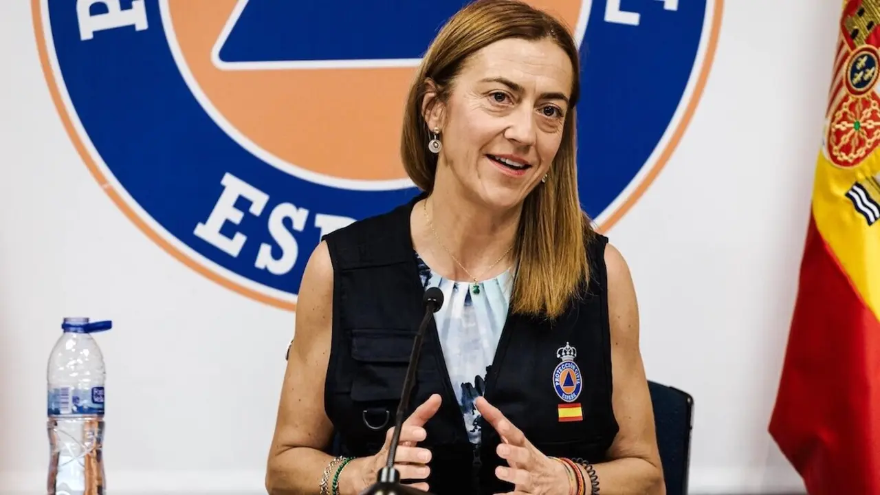 La directora general de Protección Civil y Emergencias, Virginia Barcones, en rueda de prensa - EP/Carlos Luján