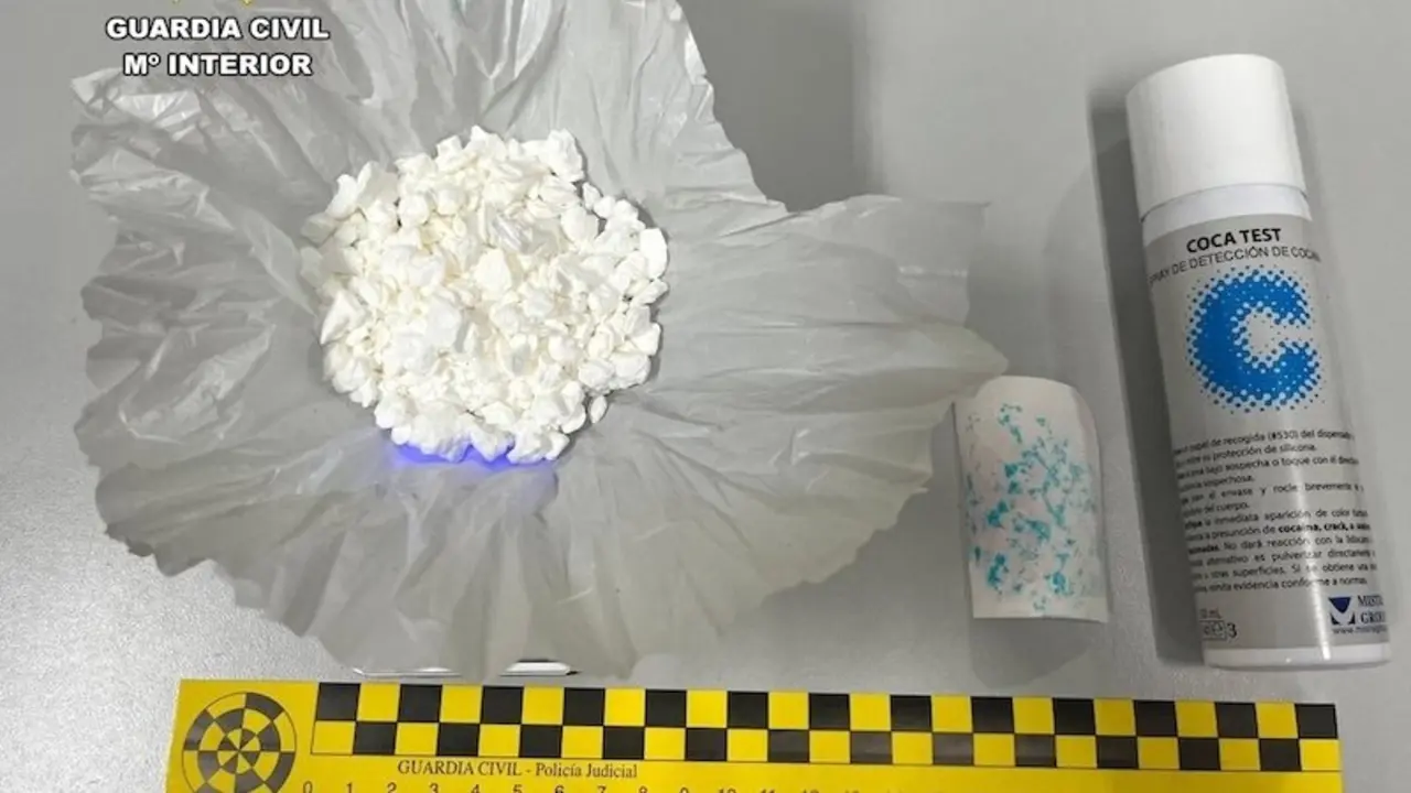 Dos detenidos en Albacete con 32 gramos de cocaína lista para su distribución y venta
