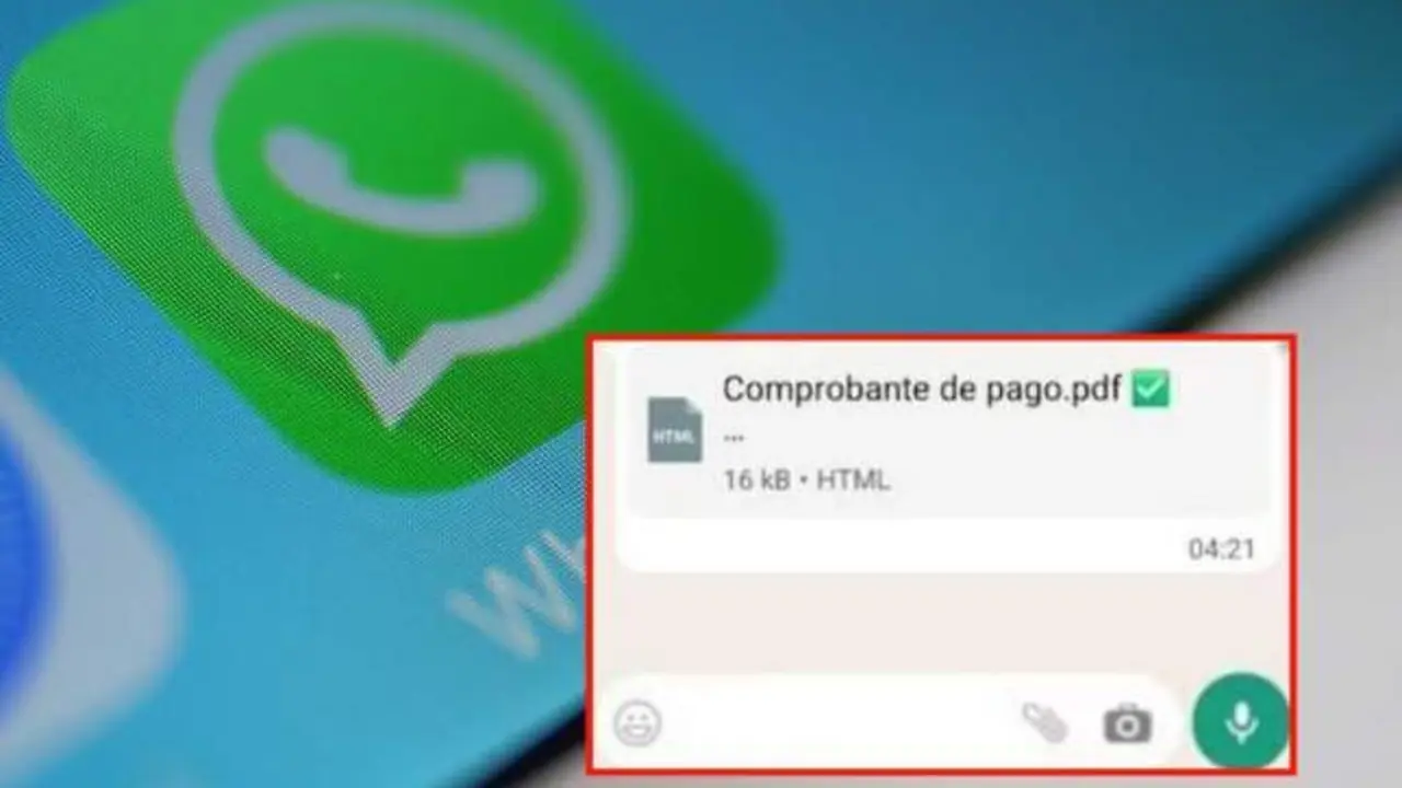 La estafa del comprobante de pago: no descargues nunca si te llaga este archivo