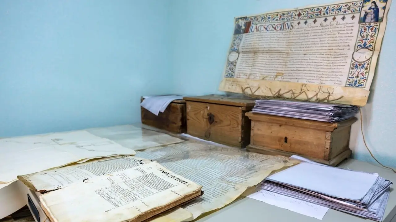 Un convento de La Puebla de Montalbán (Toledo) guarda cinco siglos de historia en su archivo - EFE/ Ángeles Visdómine