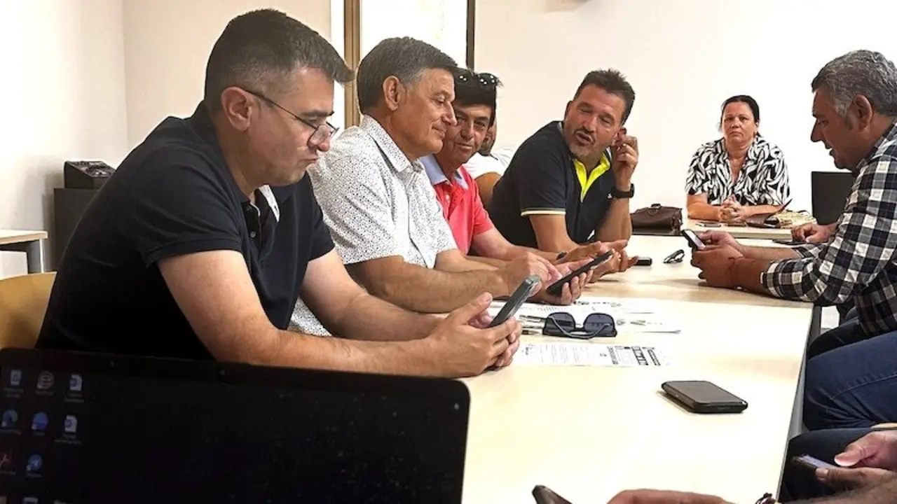 En la imagen un instante de la reunión del Consejo Provincial de UPA Albacete