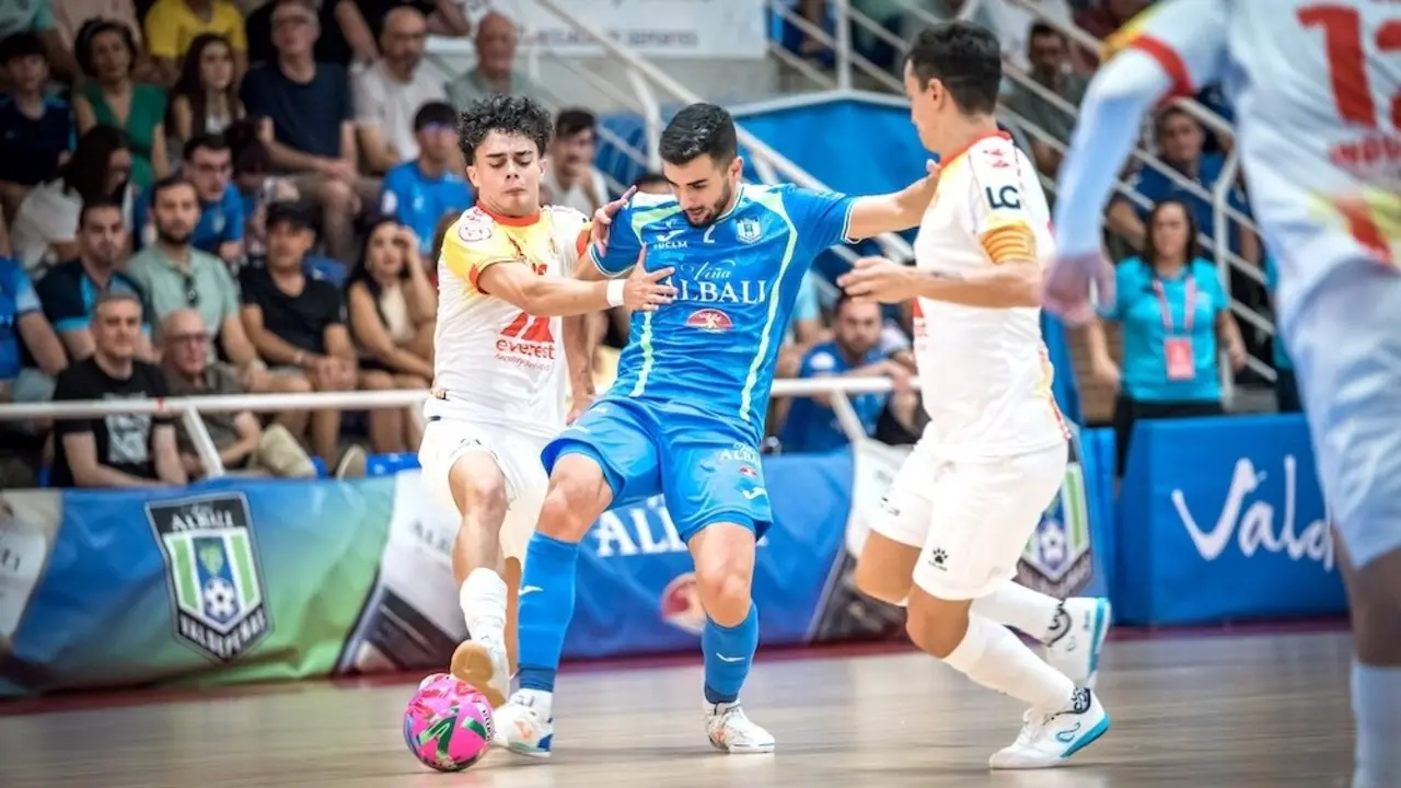 El Viña Albali Valdepeñas logra una victoria de carácter ante el Industrias Santa Coloma (6-4)