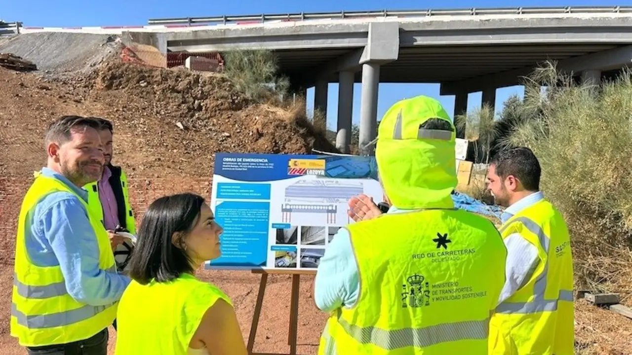 Invierten un millón de euros en rehabilitar el puente de la N-502 en Chillón (Ciudad Real)