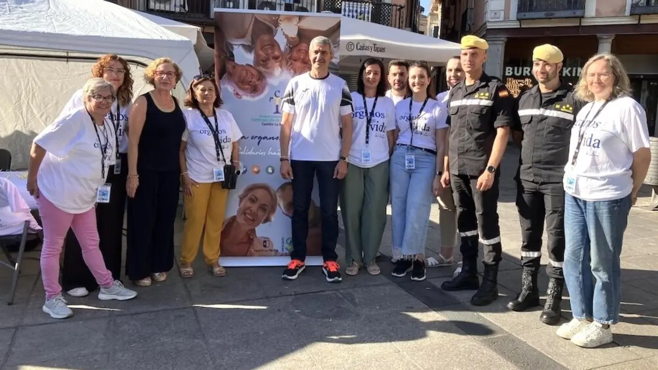 Pedaleo solidario en Toledo para concienciar sobre la donación de médula ósea
