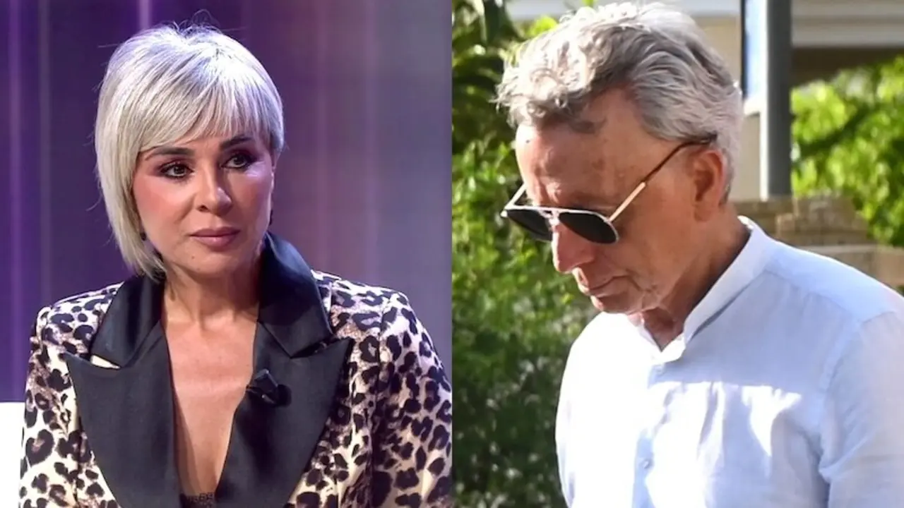 En las imágenes Ana María Aldón en 'De Viernes' y José Ortega Cano en una imagen de archivo