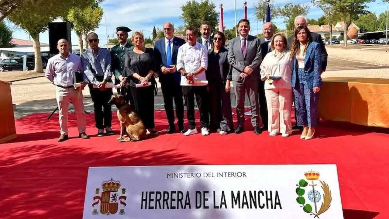 Acto institucional por la festividad de Nuestra Señora de la Merced en la prisión de Herrera de la Mancha