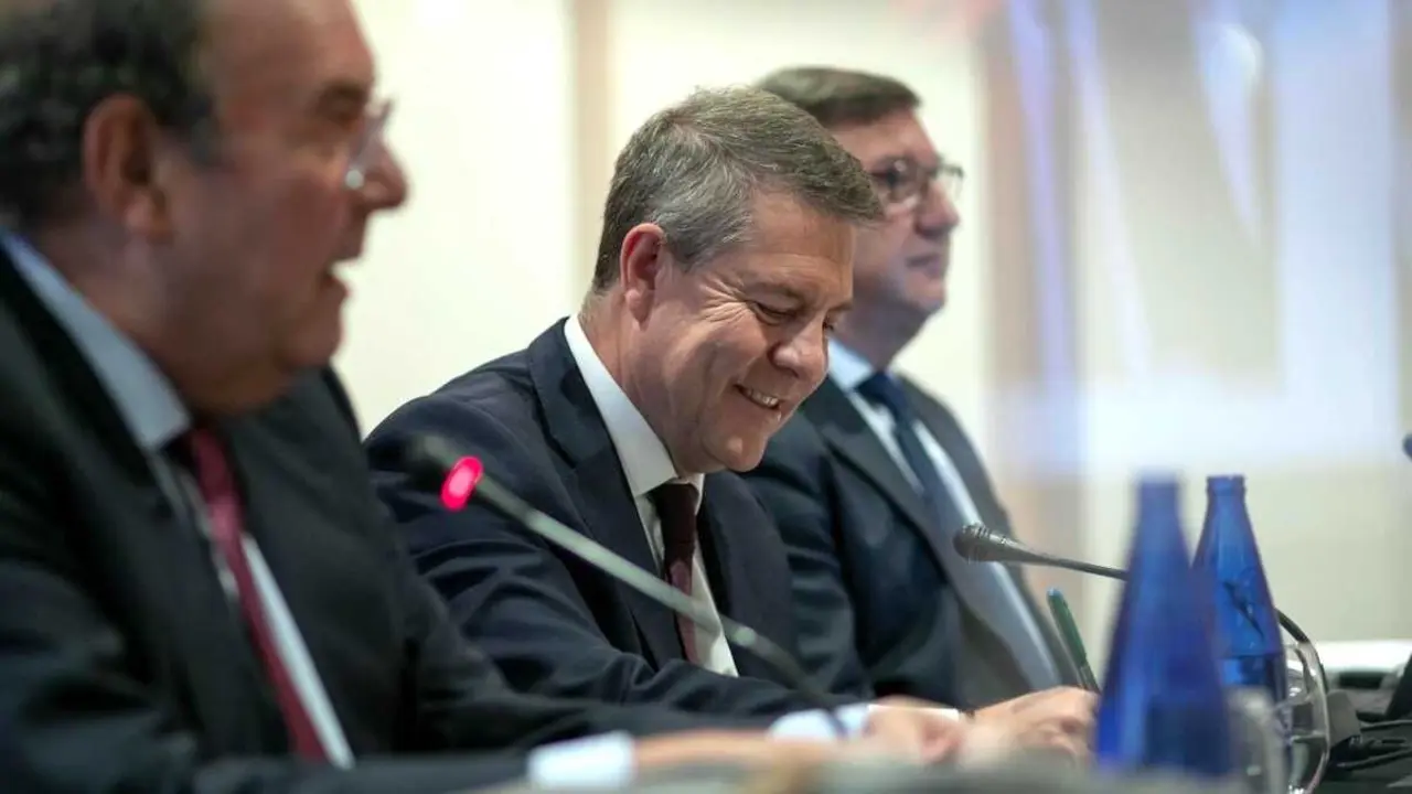 El presidente de Castilla-La Mancha, Emiliano García-Page, ha inaugurado en Madrid, la Asamblea de la Mesa del Turismo de España